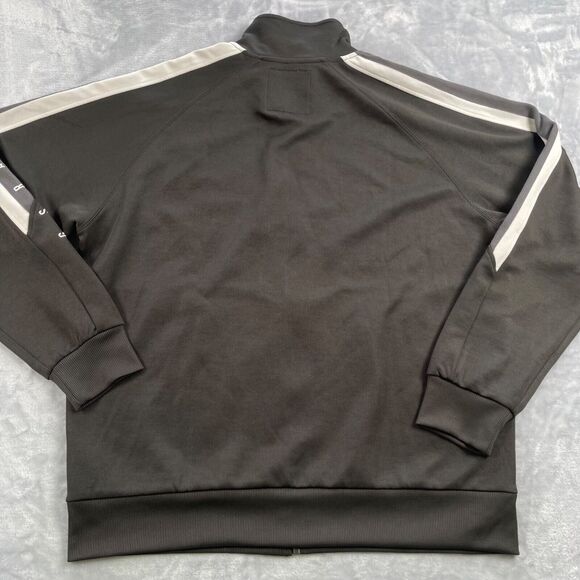 G-star Raw Jacket Mens XL Side Stripe Track Top Full Zip Tape Inset Raven Color - Picture 5 of 16